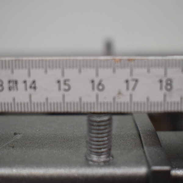 Tischplatte 39x870x640mm; weiß/dunkel braun