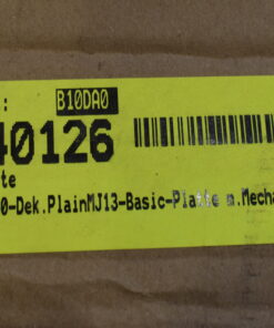 Tischplatte 39x870x640mm; weiß/dunkel braun