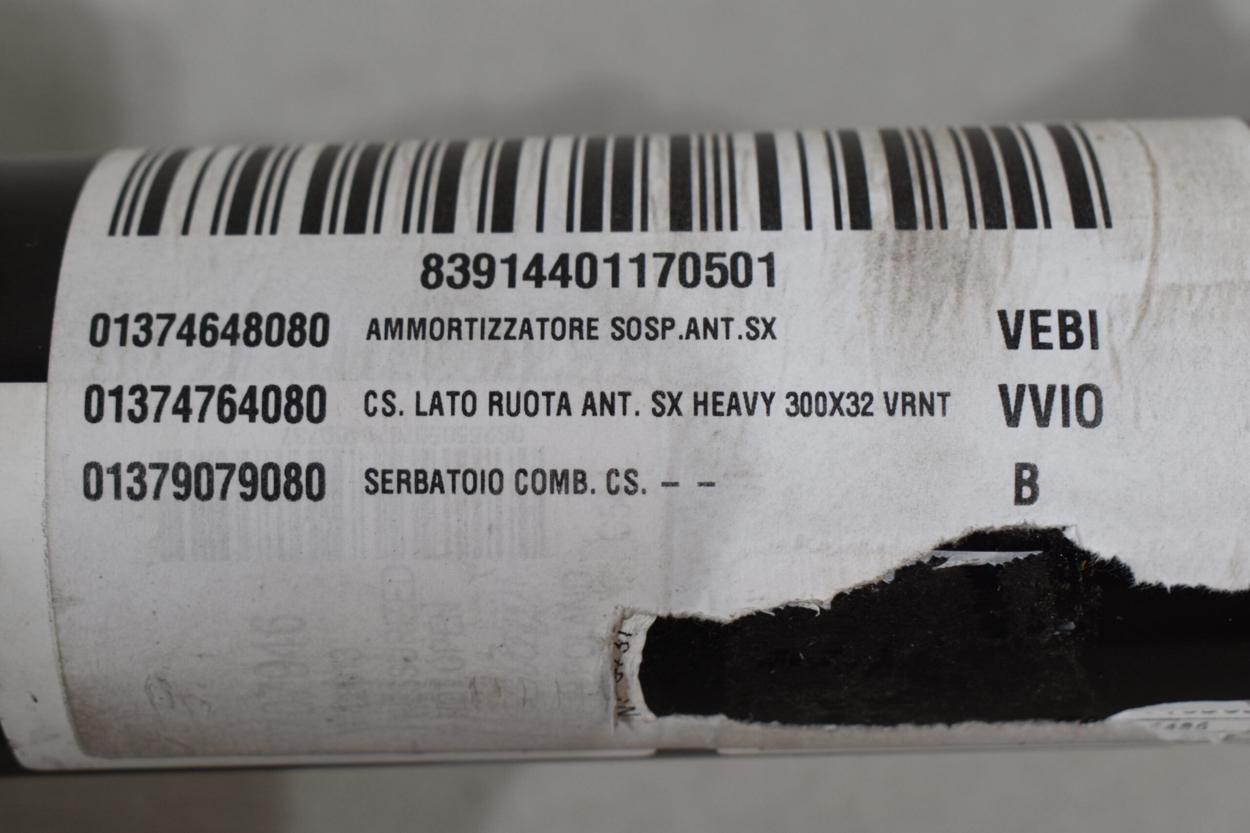 Federbein/Dämpfer für Fiat Ducato; vorne SX 01374648080