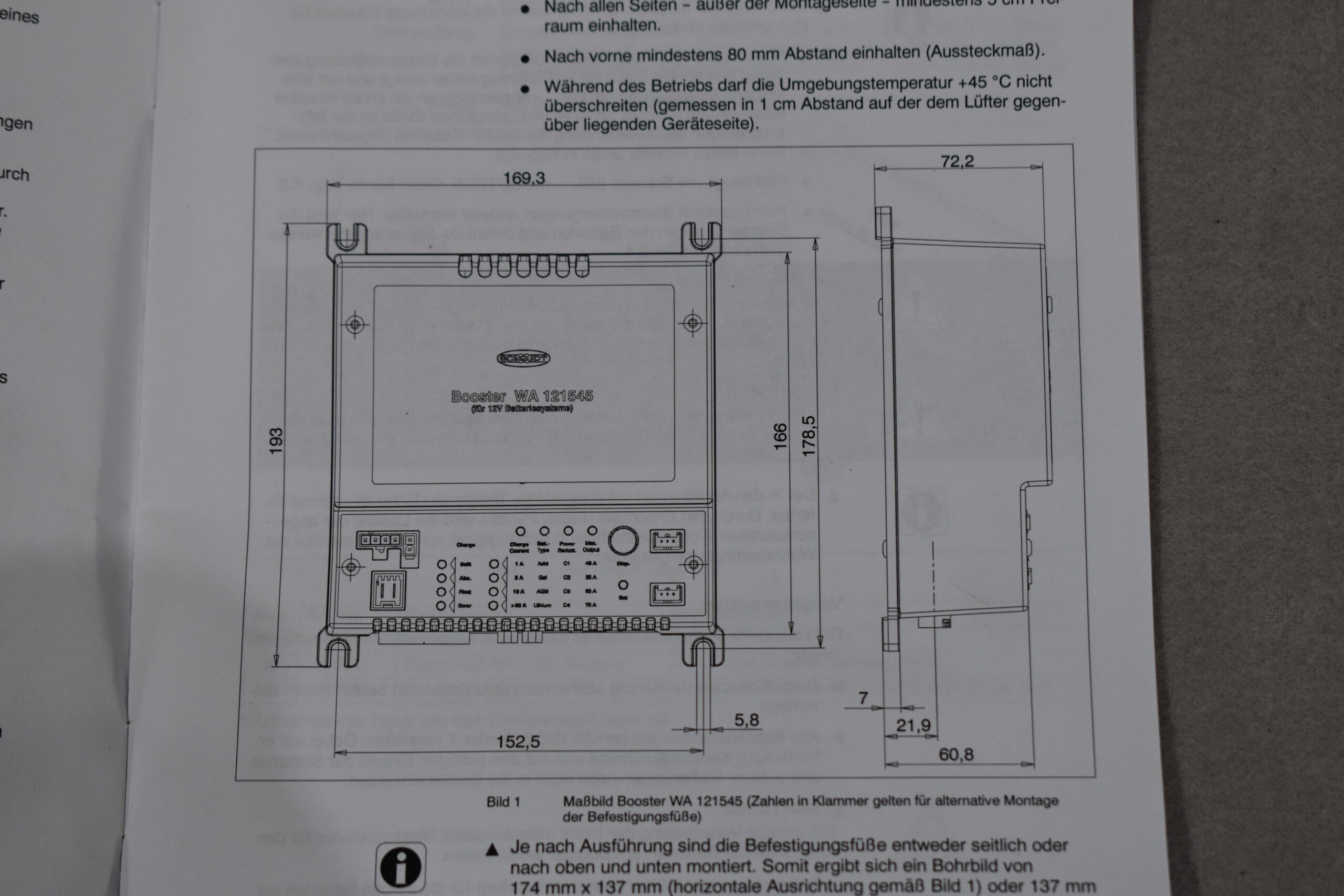 Schaudt Booster WA 121545