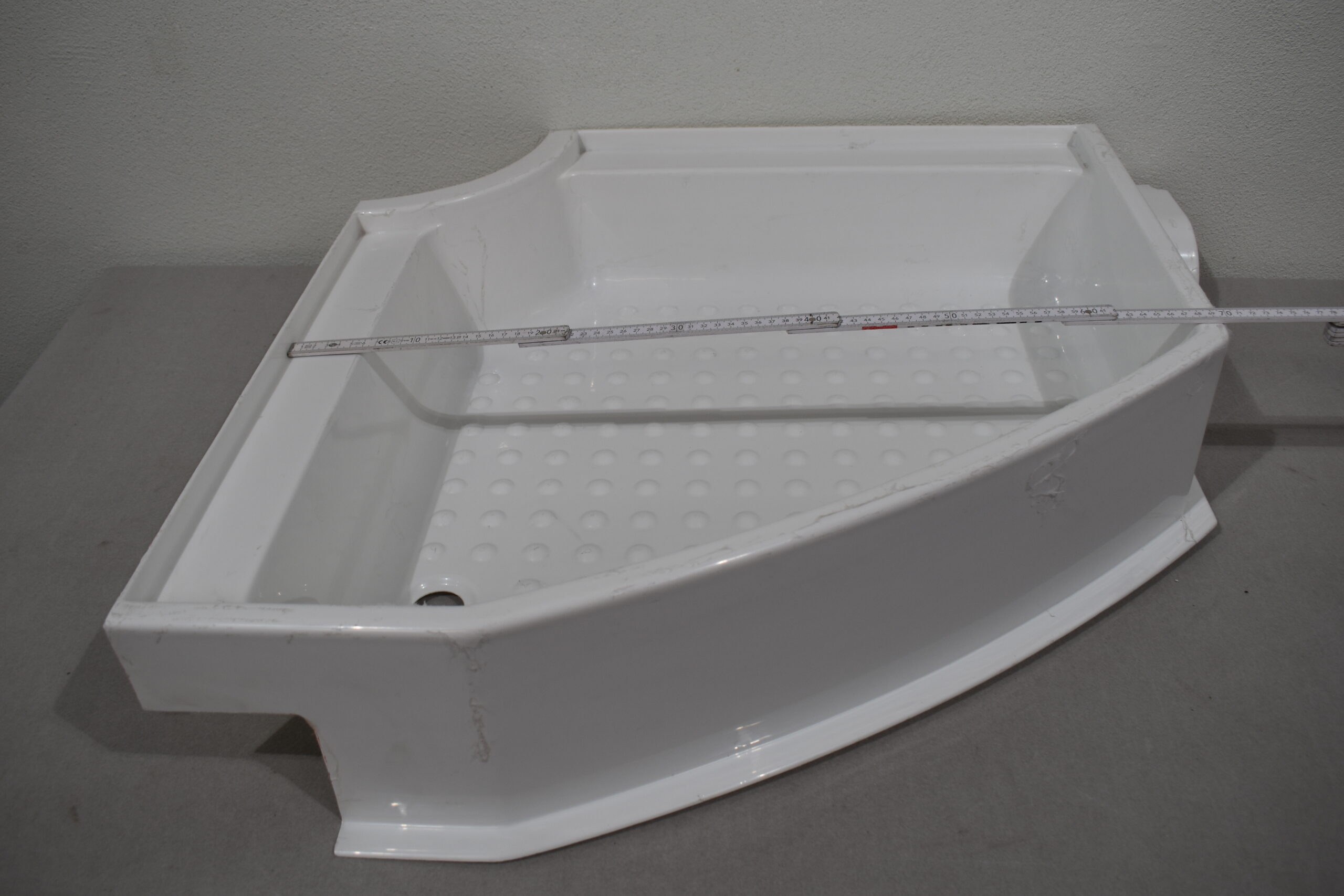 Duschwanne 700x700x160mm; weiß