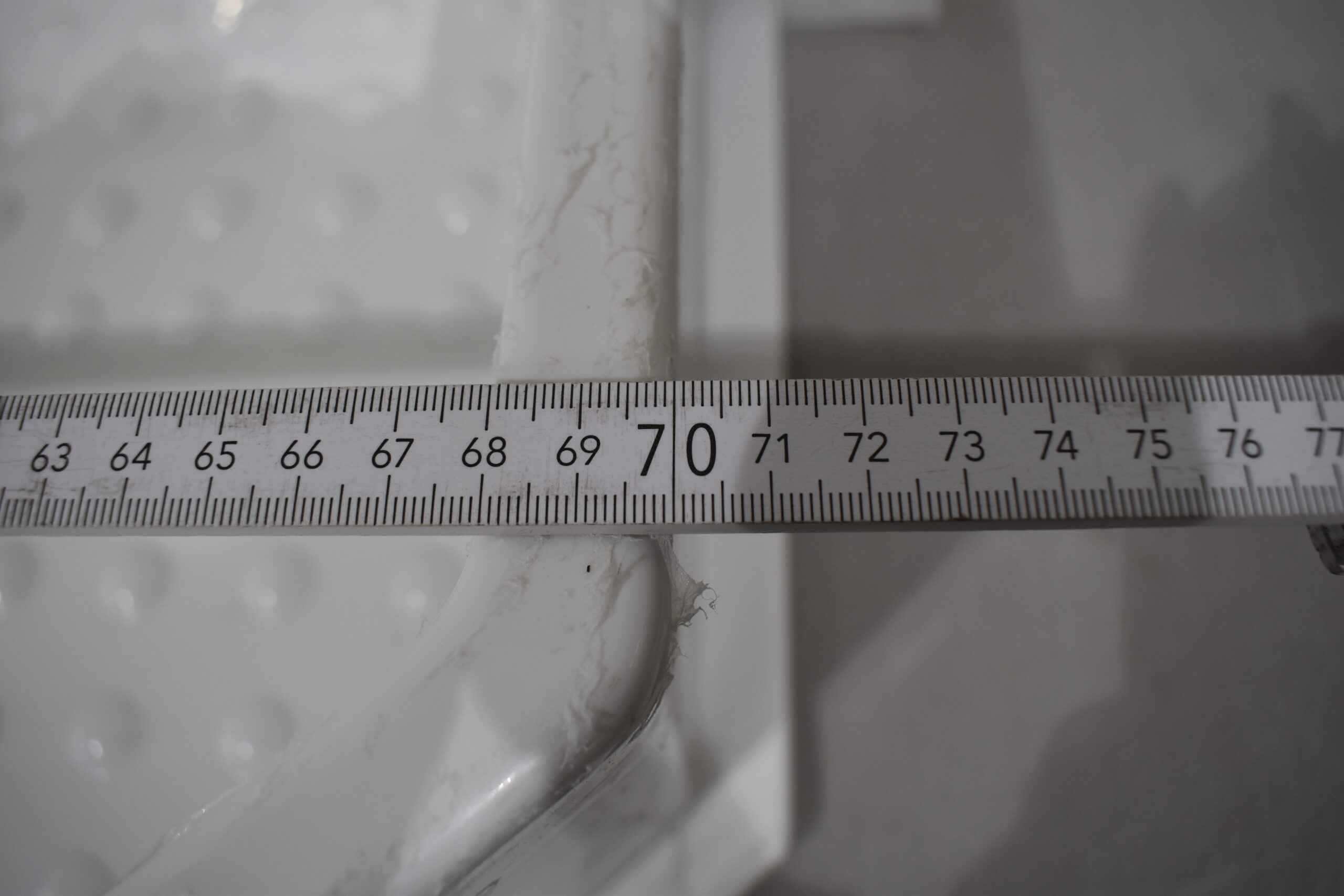 Duschwanne 700x700x160mm; weiß