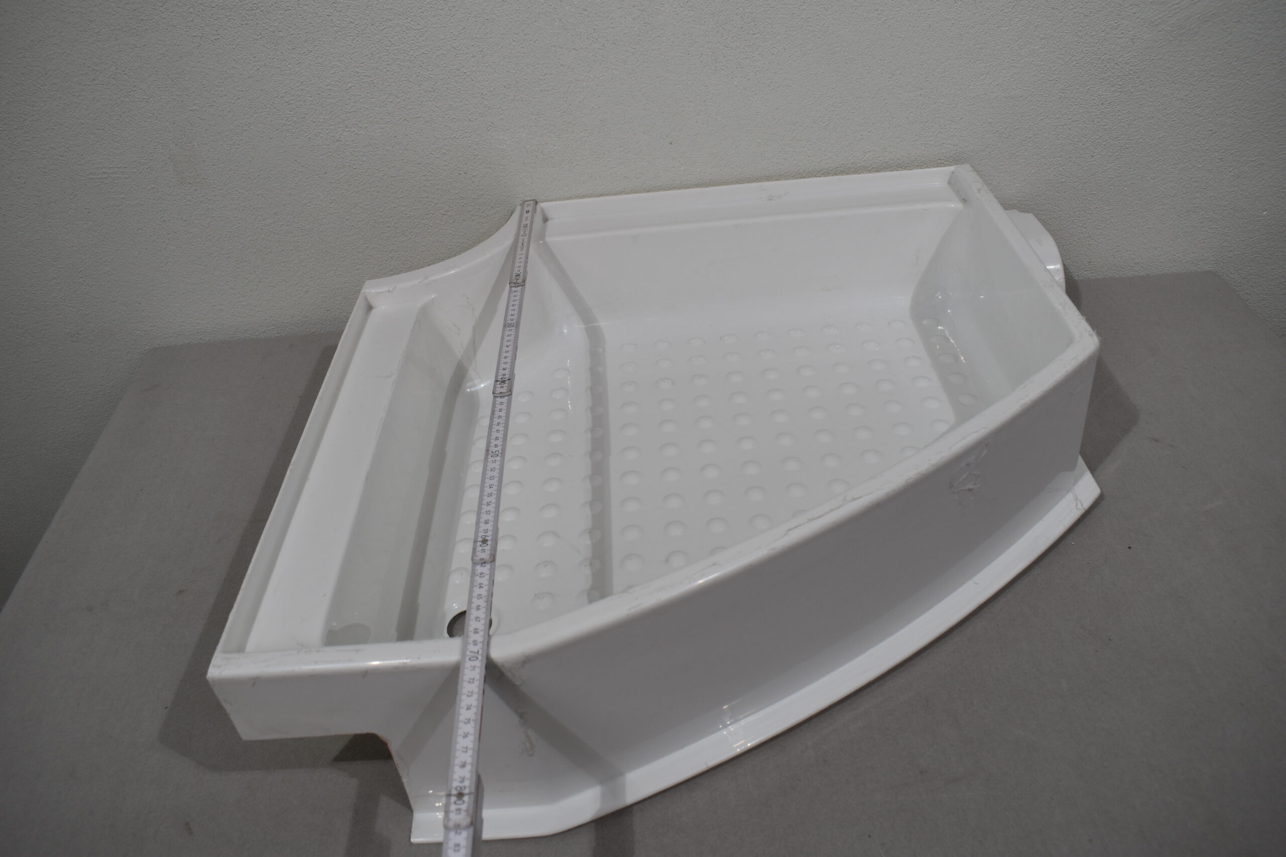 Duschwanne 700x700x160mm; weiß