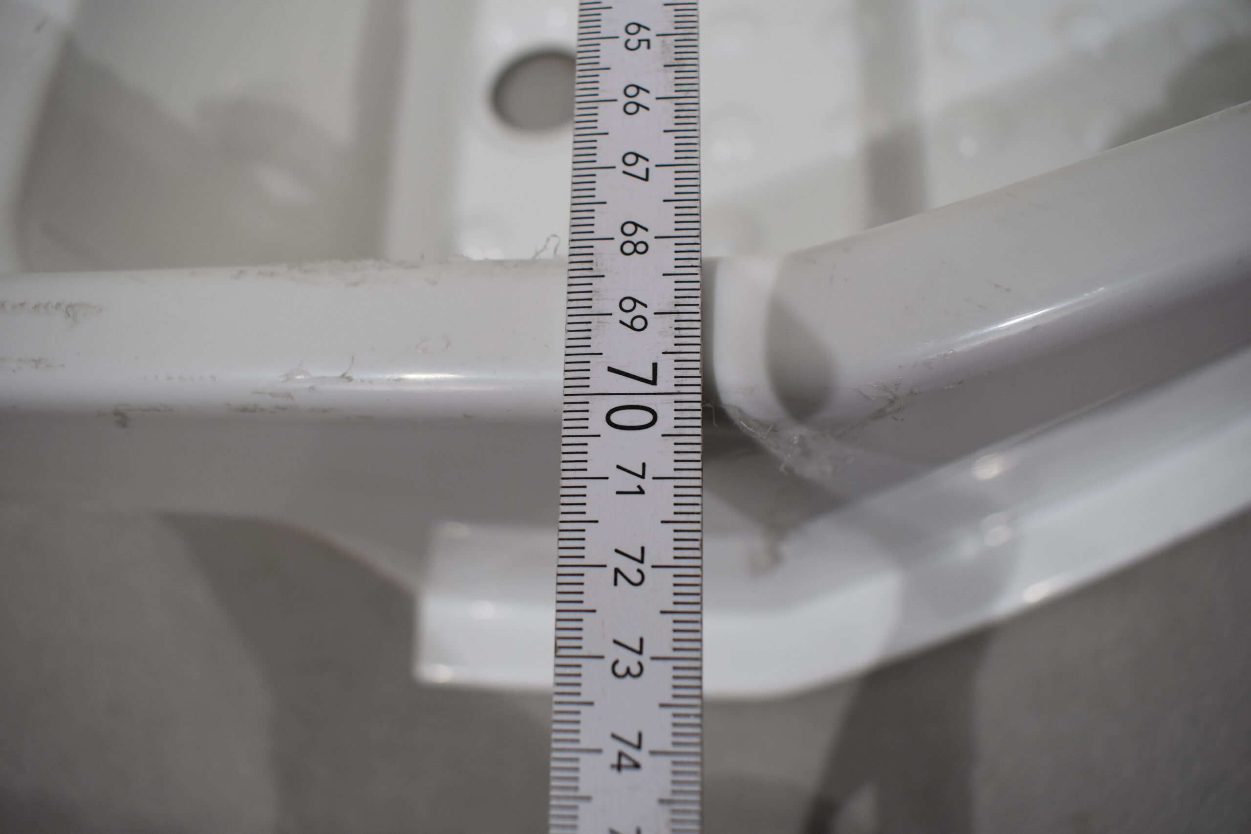 Duschwanne 700x700x160mm; weiß