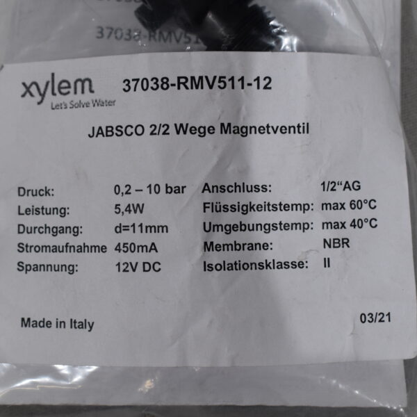 Jabsco Deluxe Flush Electric Toilets-Set