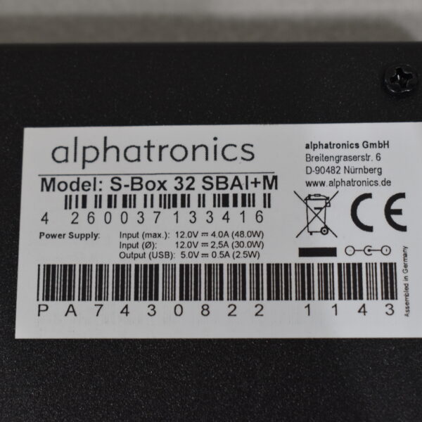 Alphatronics Steuerbox 32 SBAI+M