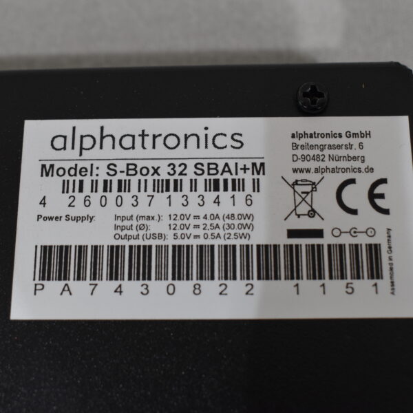 Alphatronics Steuerbox 32 SBAI+M