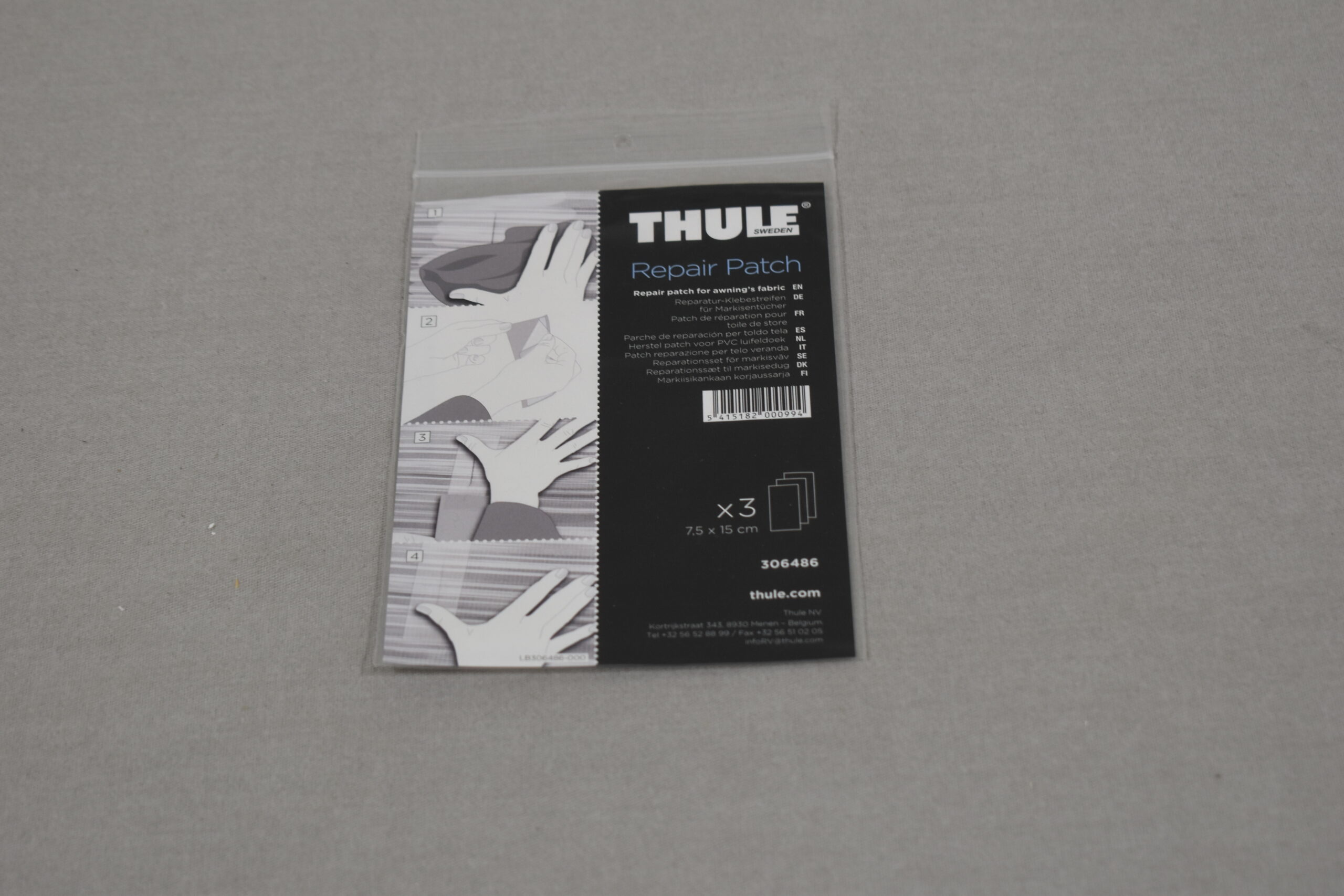Thule Reparatur-Klebestreifen für Stoff Markise