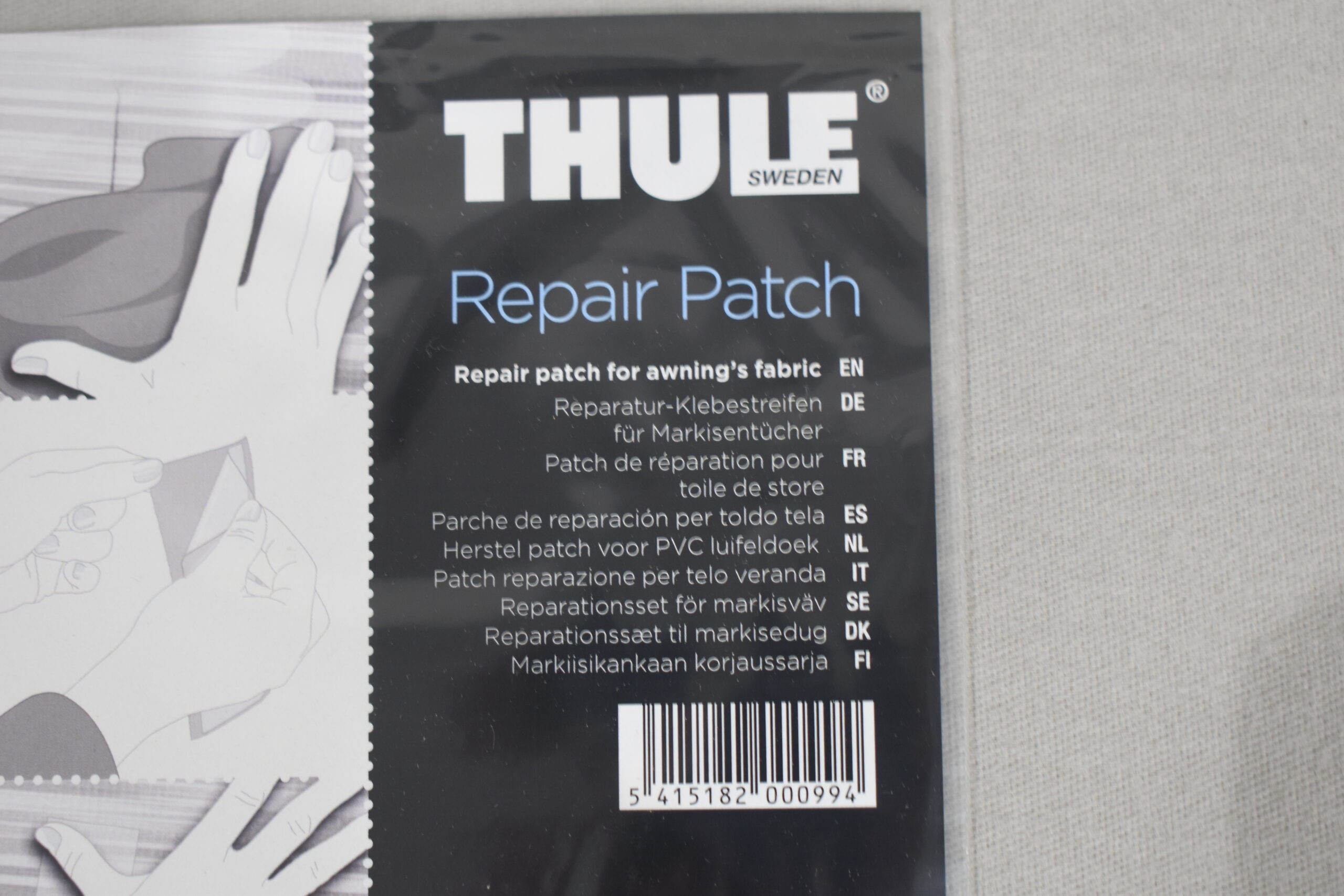 Thule Reparatur-Klebestreifen für Stoff Markise