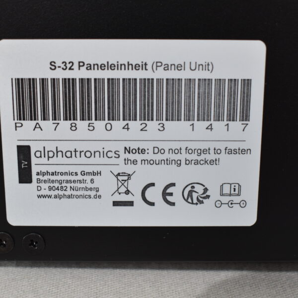 Alphatronics S-Linie TV; 32 Zoll