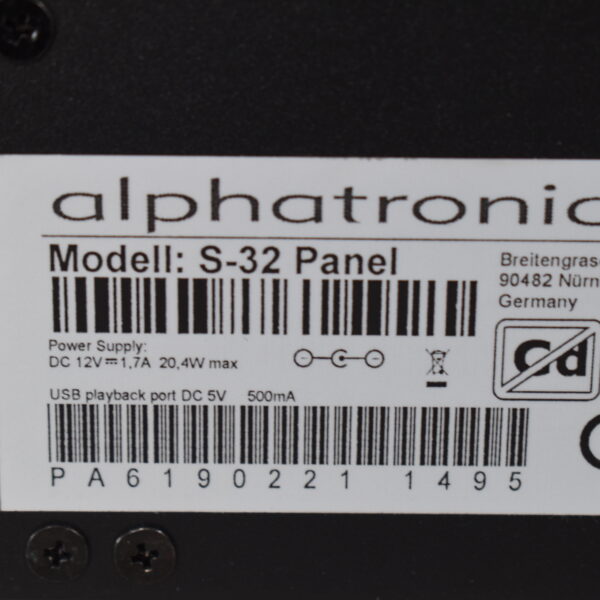 Alphatronics S-Linie TV; 32 Zoll