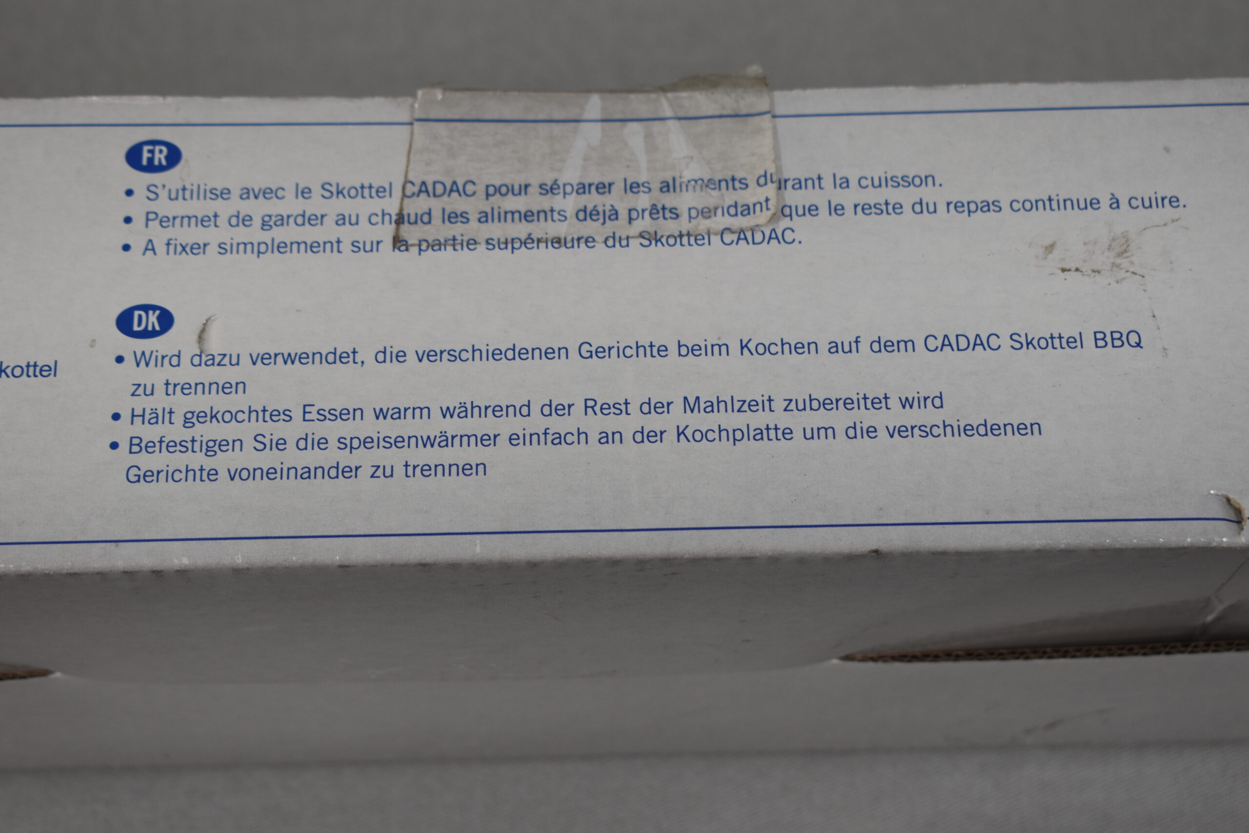 Cadac Skottel Food Warmers/Warmhalteschiene