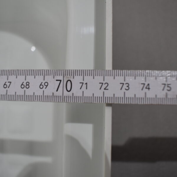 Duschwanne 705x725mm; weiß