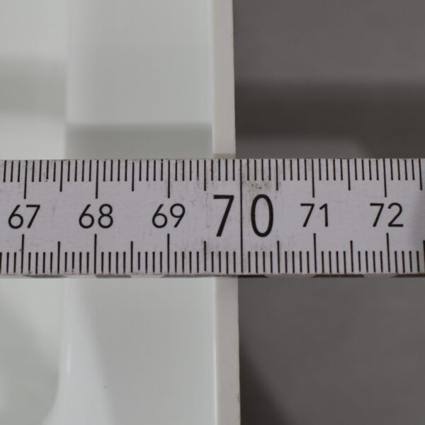 Duschwanne 705x725mm; weiß