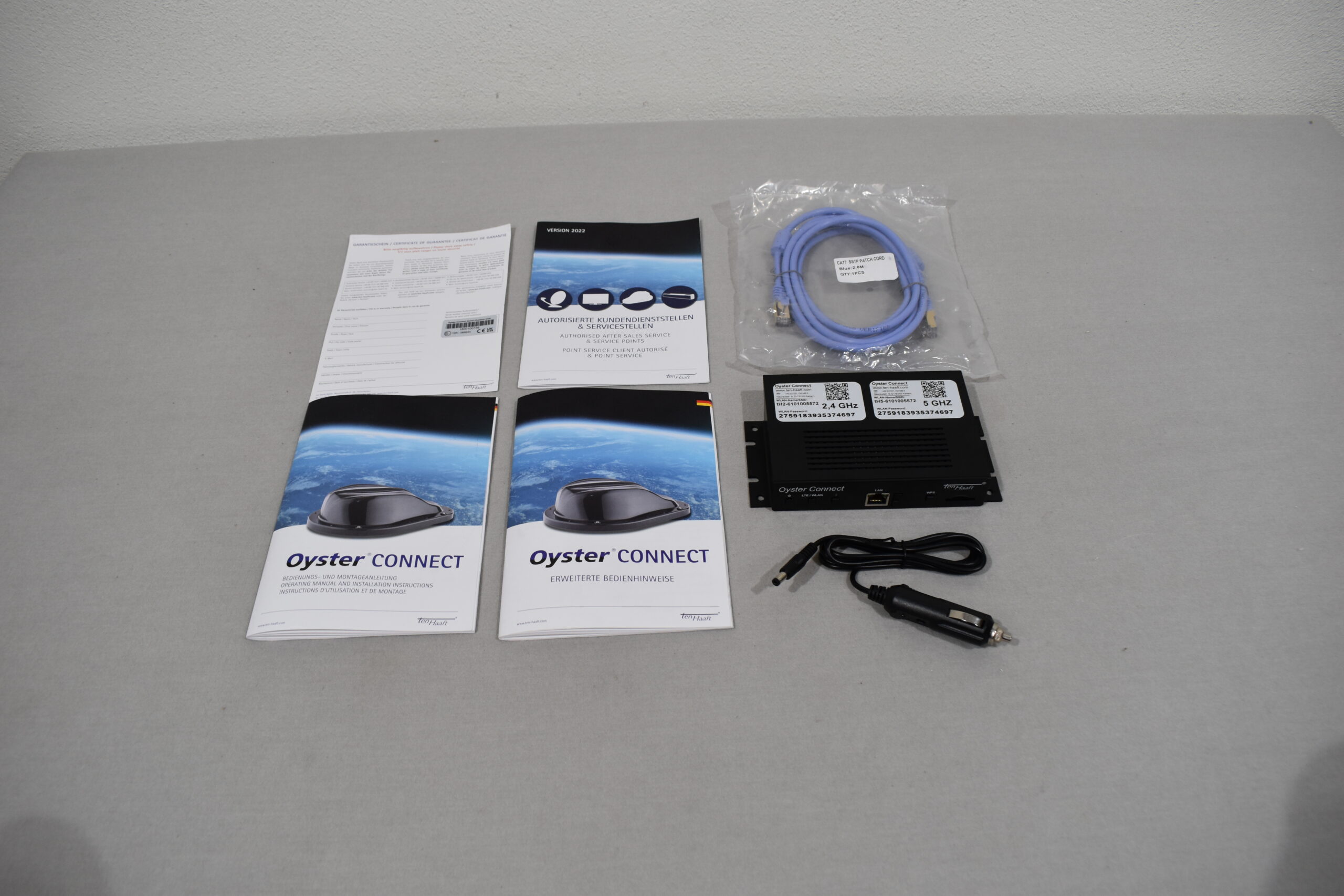 Oyster Connect Terrestrische Antenne Mobil unterwegs