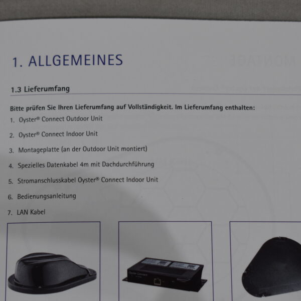 Oyster Connect Terrestrische Antenne Mobil unterwegs