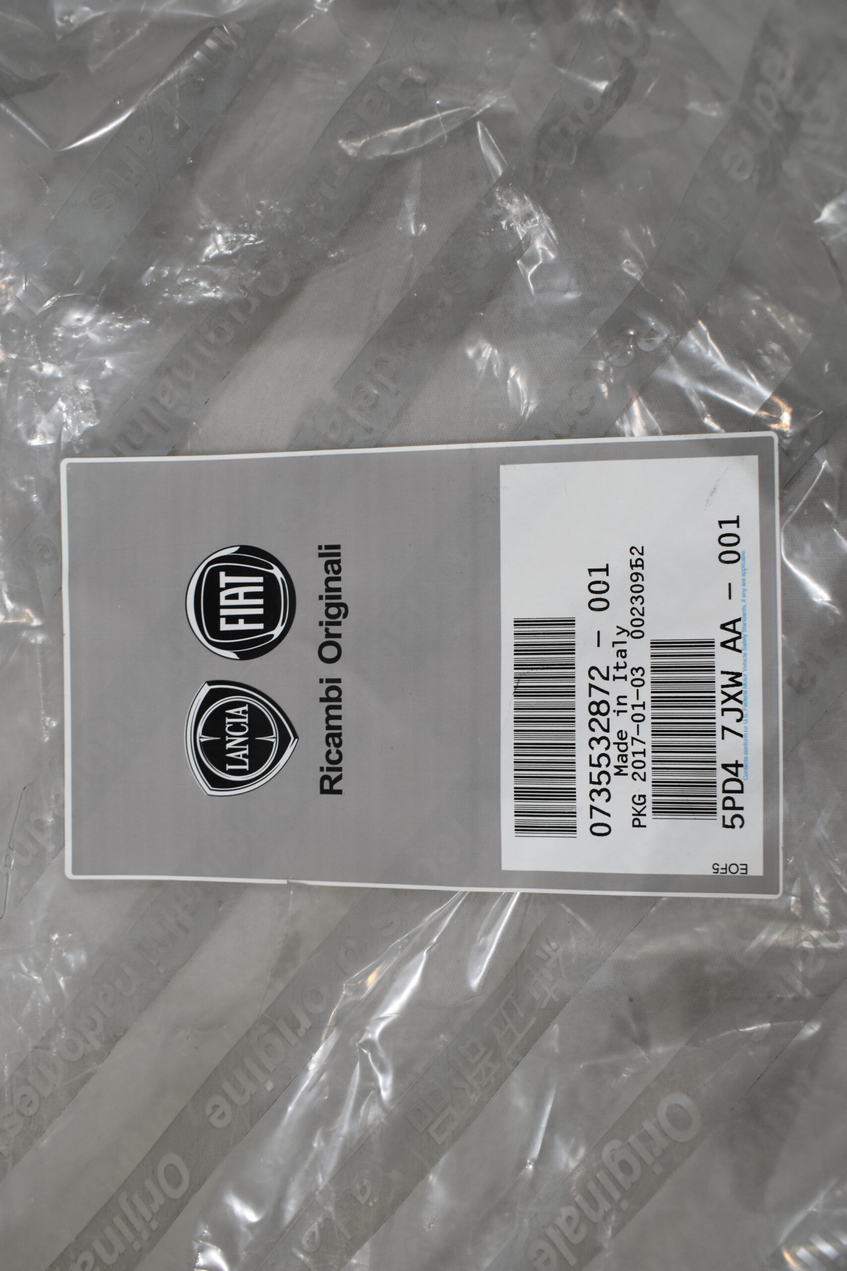 Fiat Abdeckung B-Säule; innen