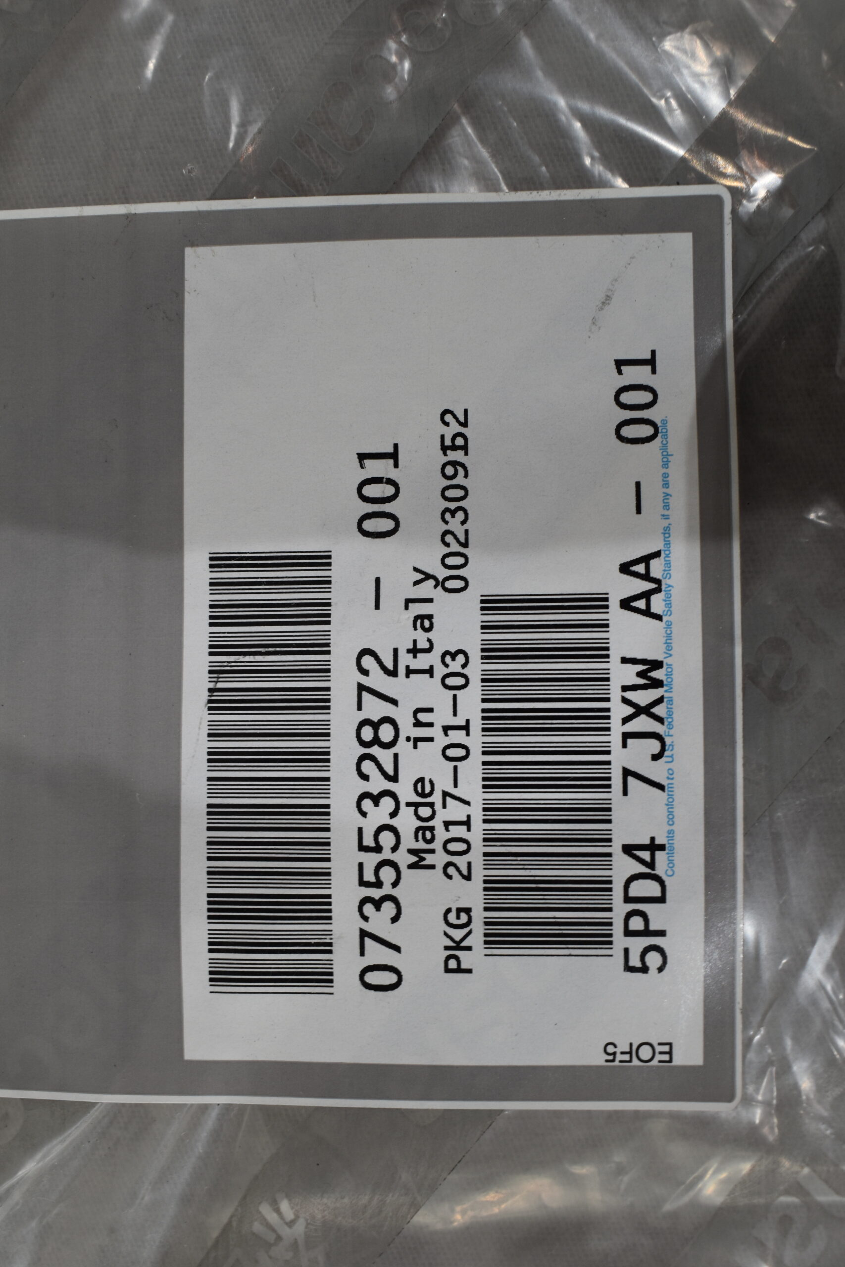 Fiat Abdeckung B-Säule; innen