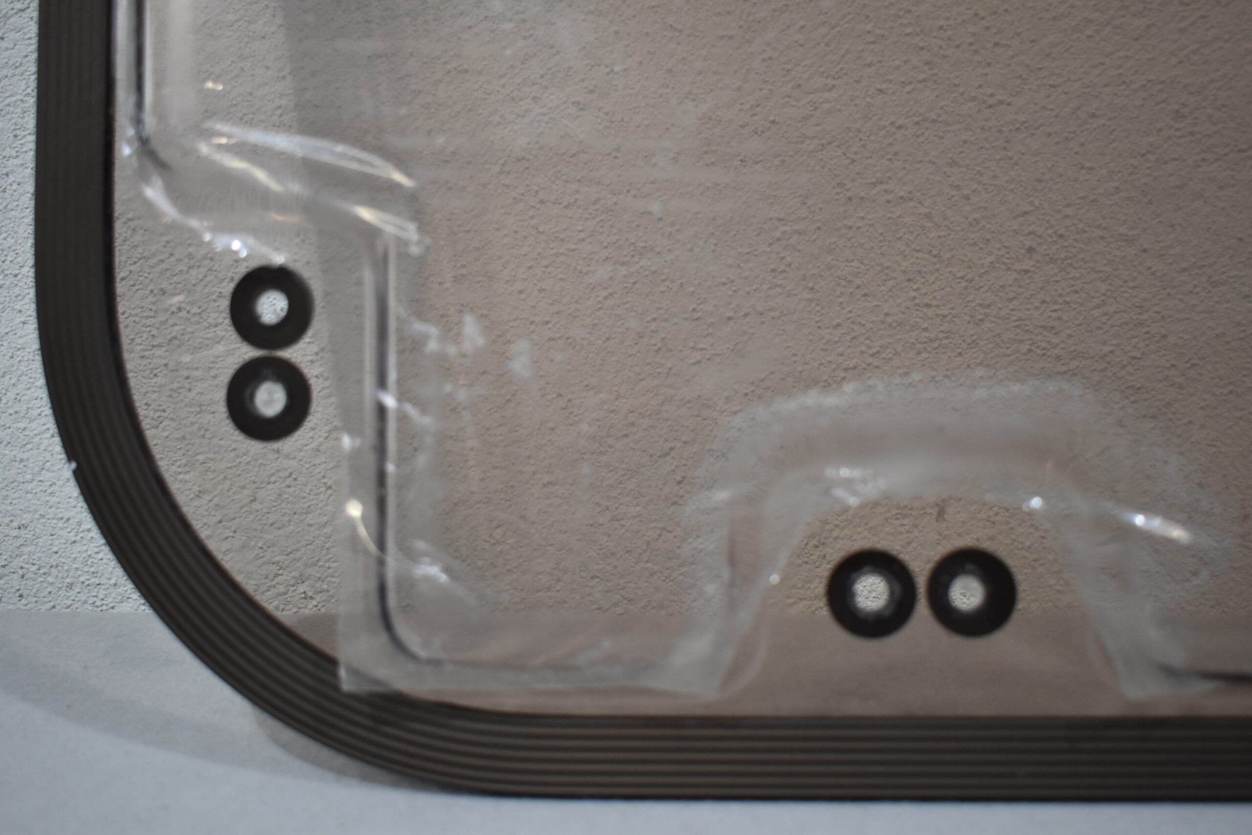 Langlotz Ausstellscheibe 700x450mm;braun