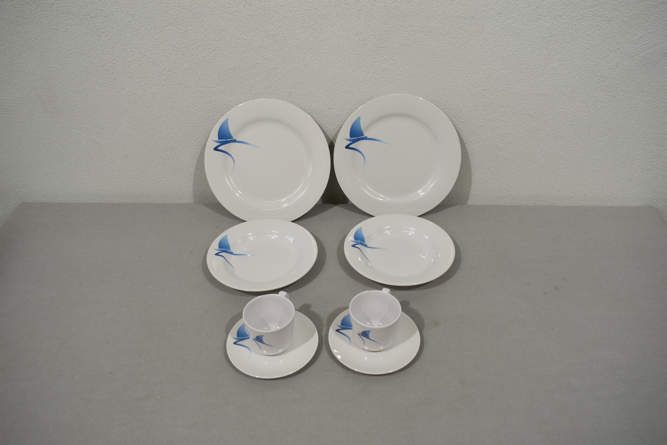 Melamin-Geschirrset Albatross