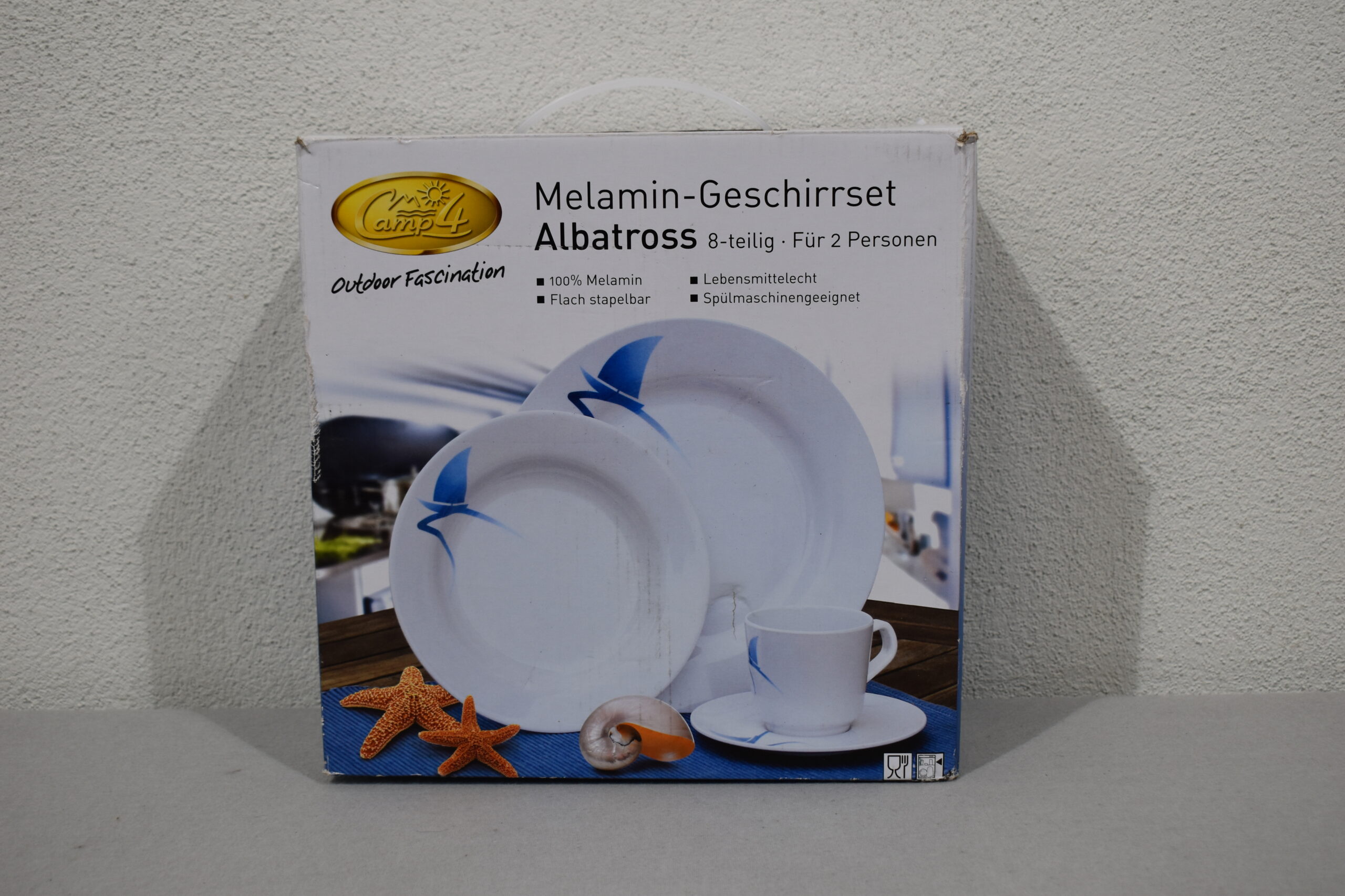 Melamin-Geschirrset Albatross