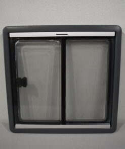 Dometic Schiebefenster 600x600mm; dunkel grau