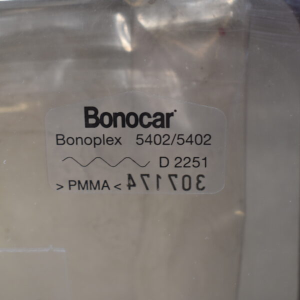 Bonocar Ausstellfenster 1020 x 505mm; schwarz