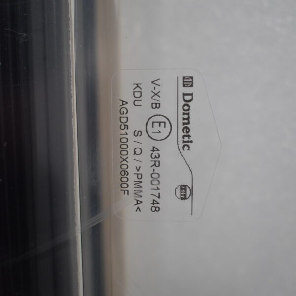 Dometic Schiebefenster 1000x600mm; dunkel grau