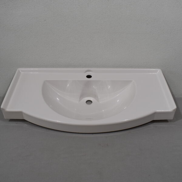 Wohnmobil Einbauwaschbecken; weiß