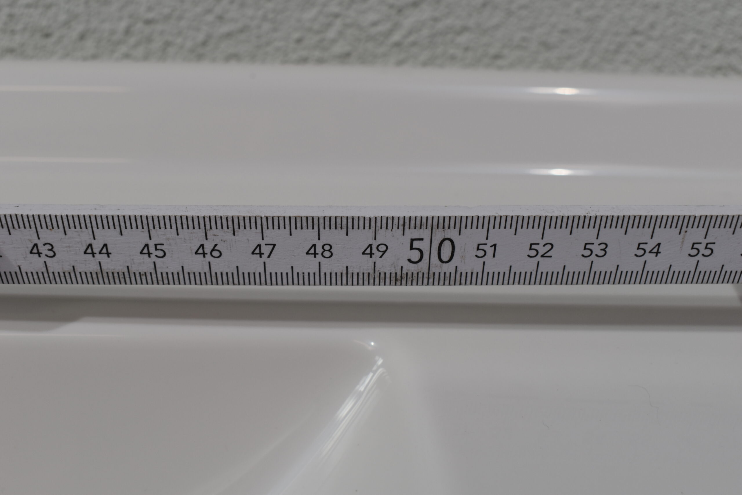 Wohnmobil Einbauwaschbecken; weiß