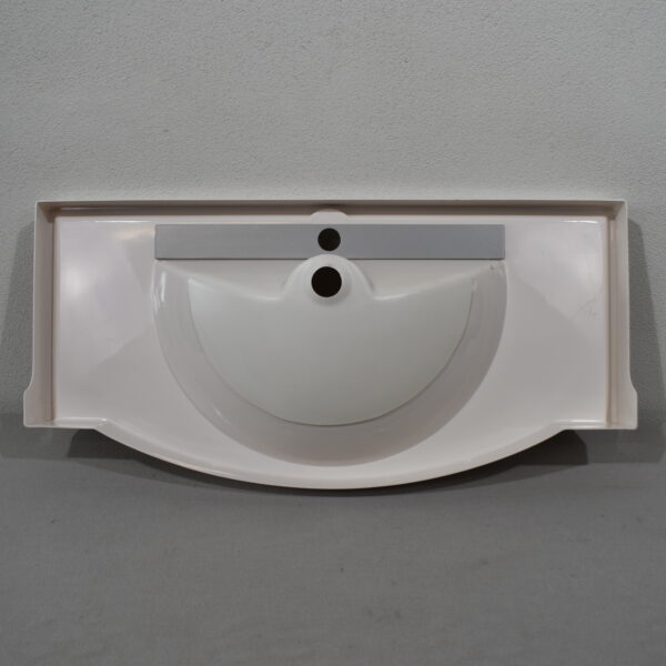 Wohnmobil Einbauwaschbecken; weiß