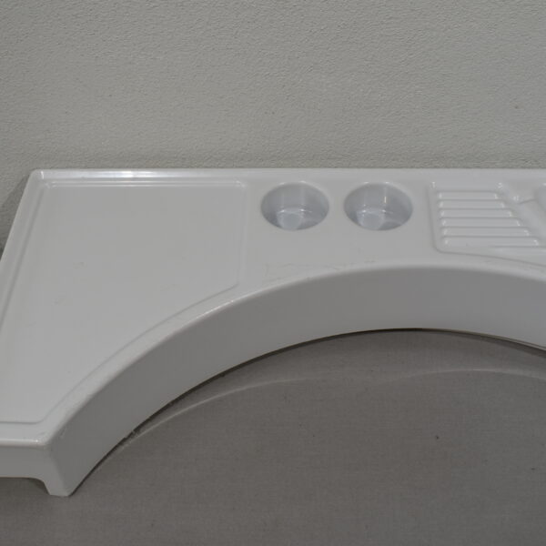 Einbauwaschbecken 985x325x105mm; weiß