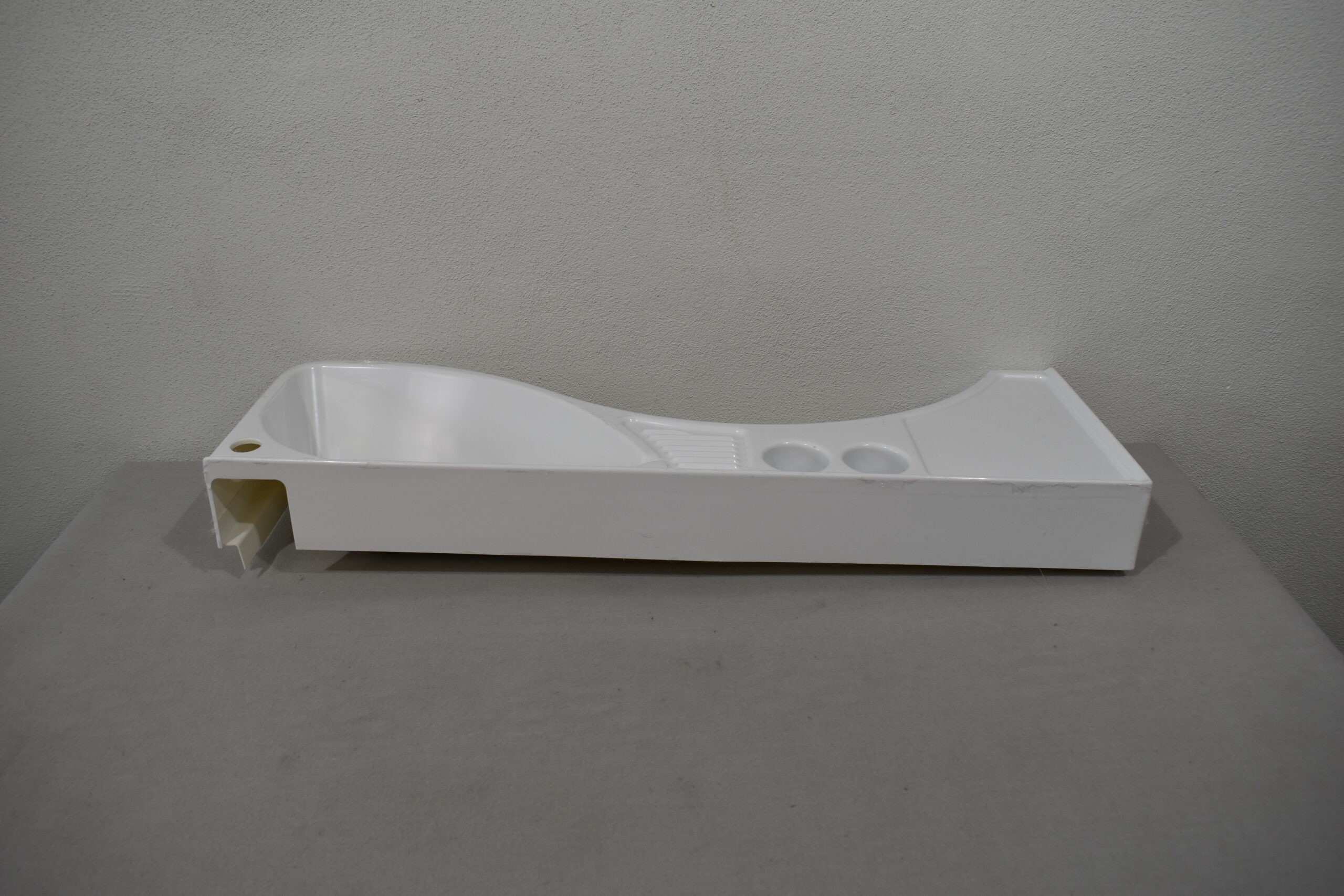 Einbauwaschbecken 985x325x105mm; weiß