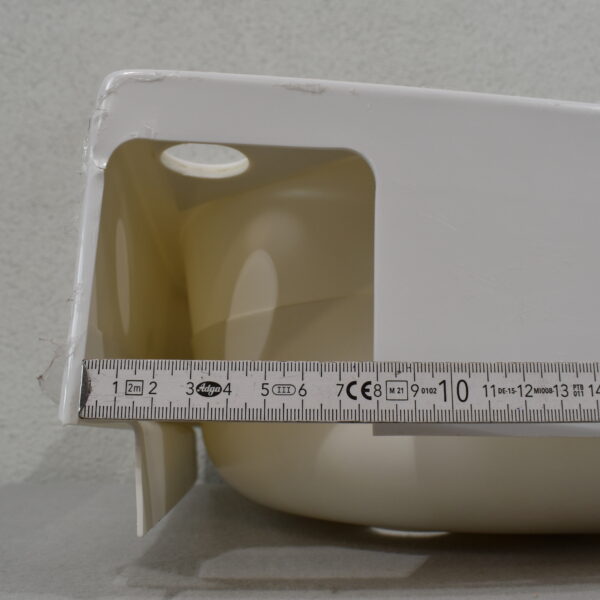 Einbauwaschbecken 985x325x105mm; weiß
