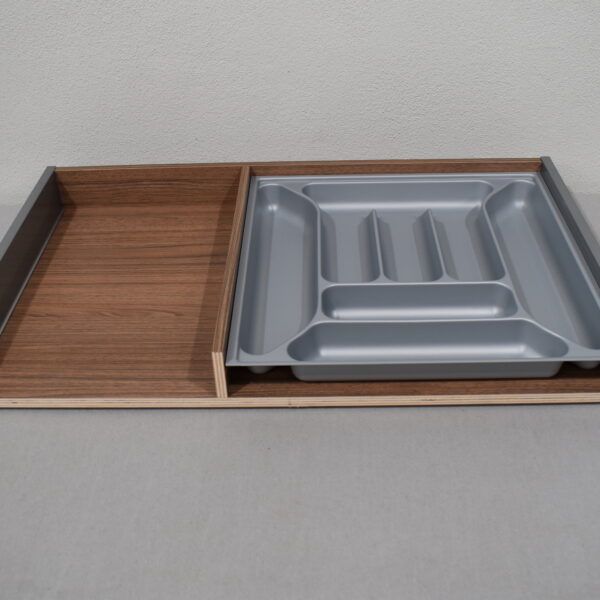 Schubkasten mit Besteckkasten komplett 817x450mm