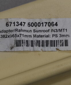 Adapter Rahmen Sunroof IN3/MT1