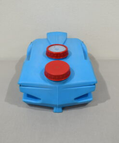 Frischwasser/Abwassertank mit Rollen; 22 Liter