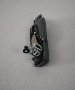 Außengriff für Aufbautür mit Schlüssel; grau