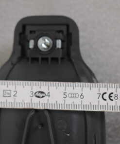 Außengriff für Aufbautür mit Schlüssel; grau