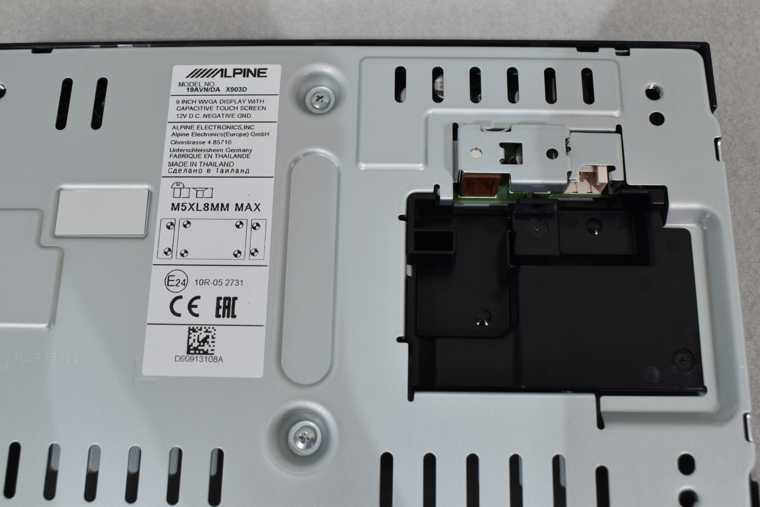 Alpine Navi X903D-DU für Fiat Ducato; Peugeot Boxer; Citroen Jumper