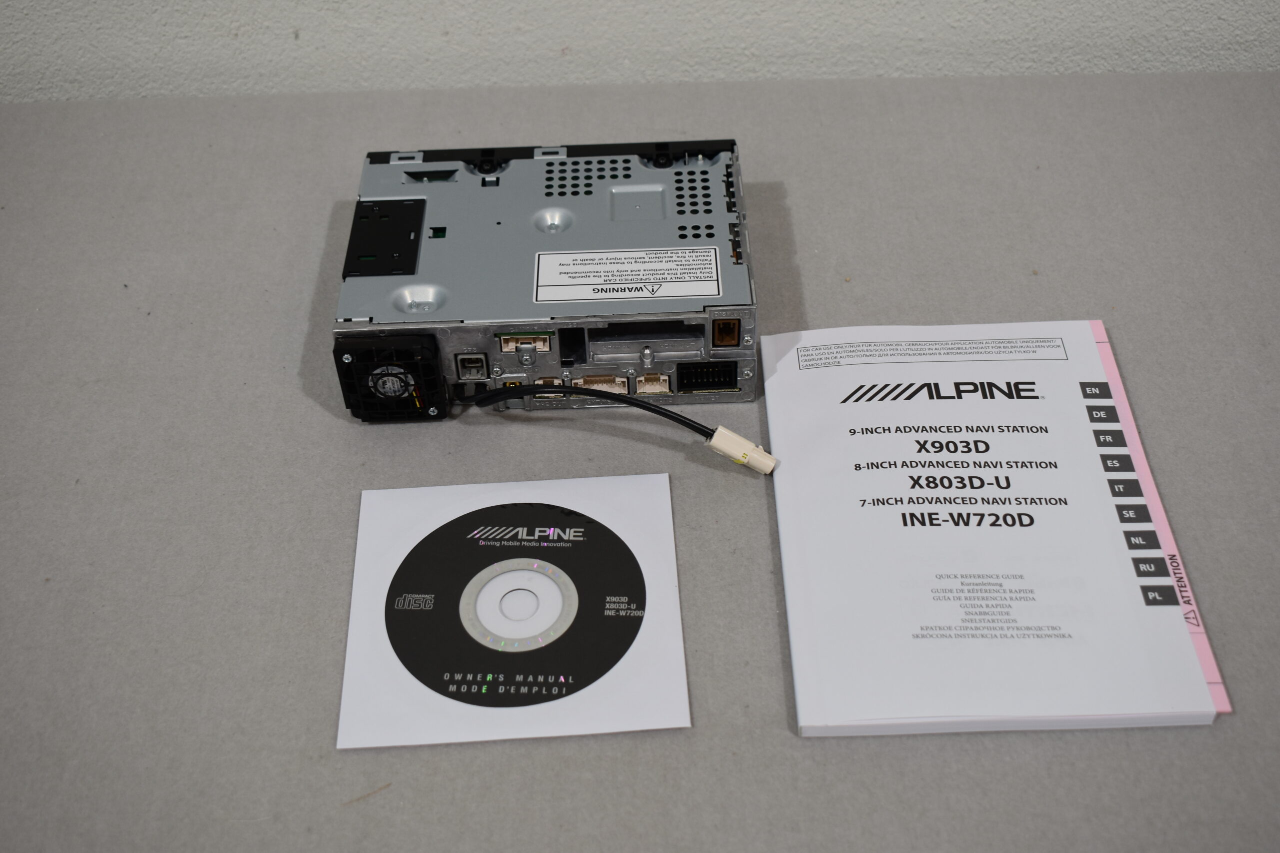 Alpine Navi X903D-DU für Fiat Ducato; Peugeot Boxer; Citroen Jumper