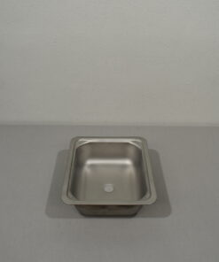 Edelstahl Spülbecken H= 125 x T= 410 x B= 335mm