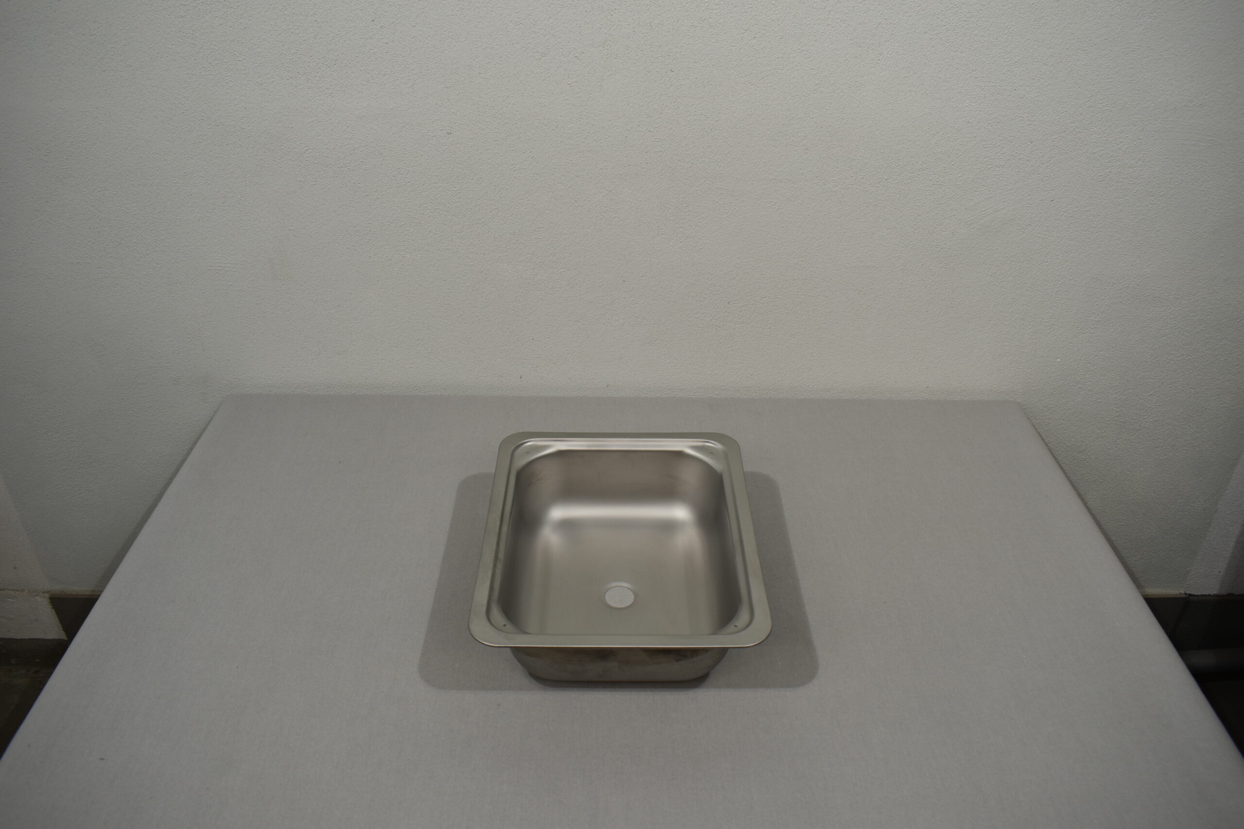 Edelstahl Spülbecken H= 125 x T= 410 x B= 335mm