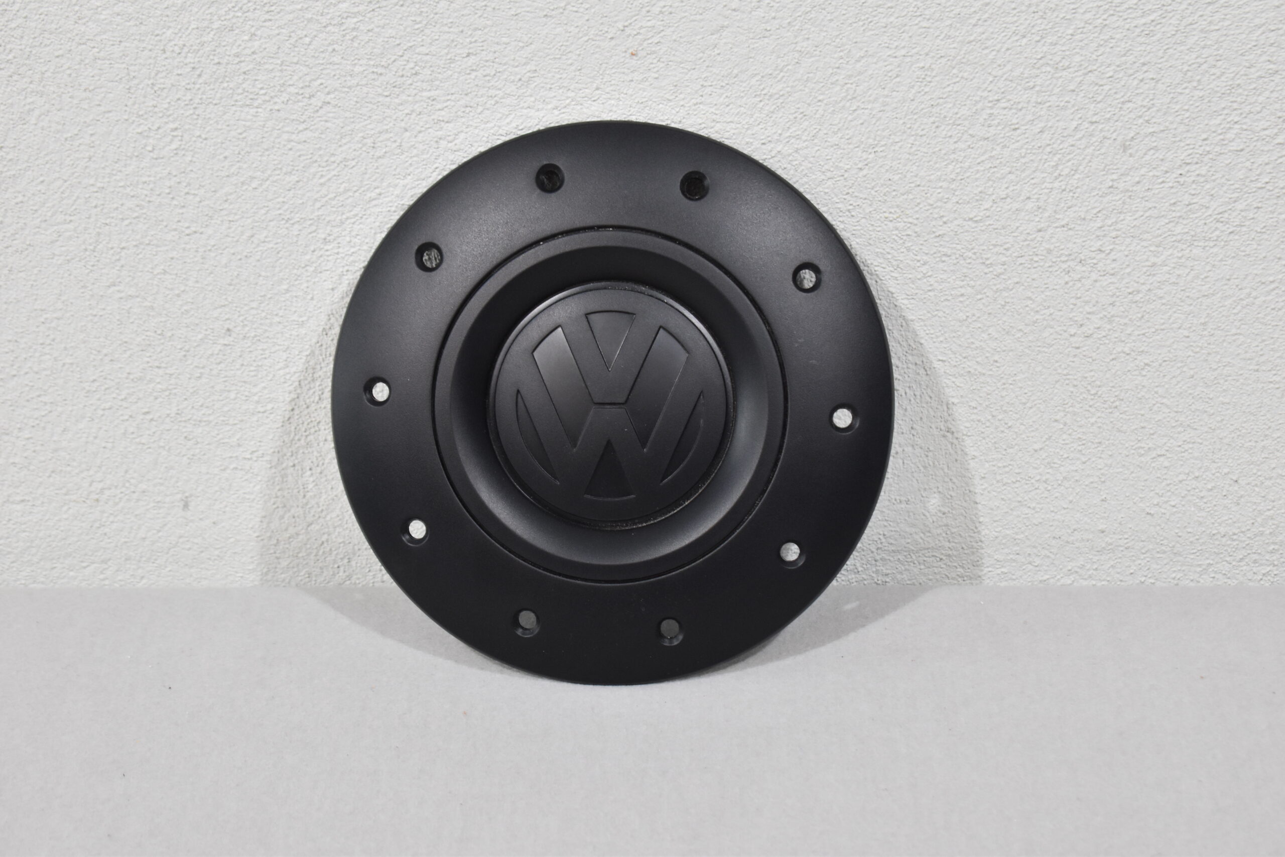 Original VW-Nabenabdeckung / Radkappe; schwarz