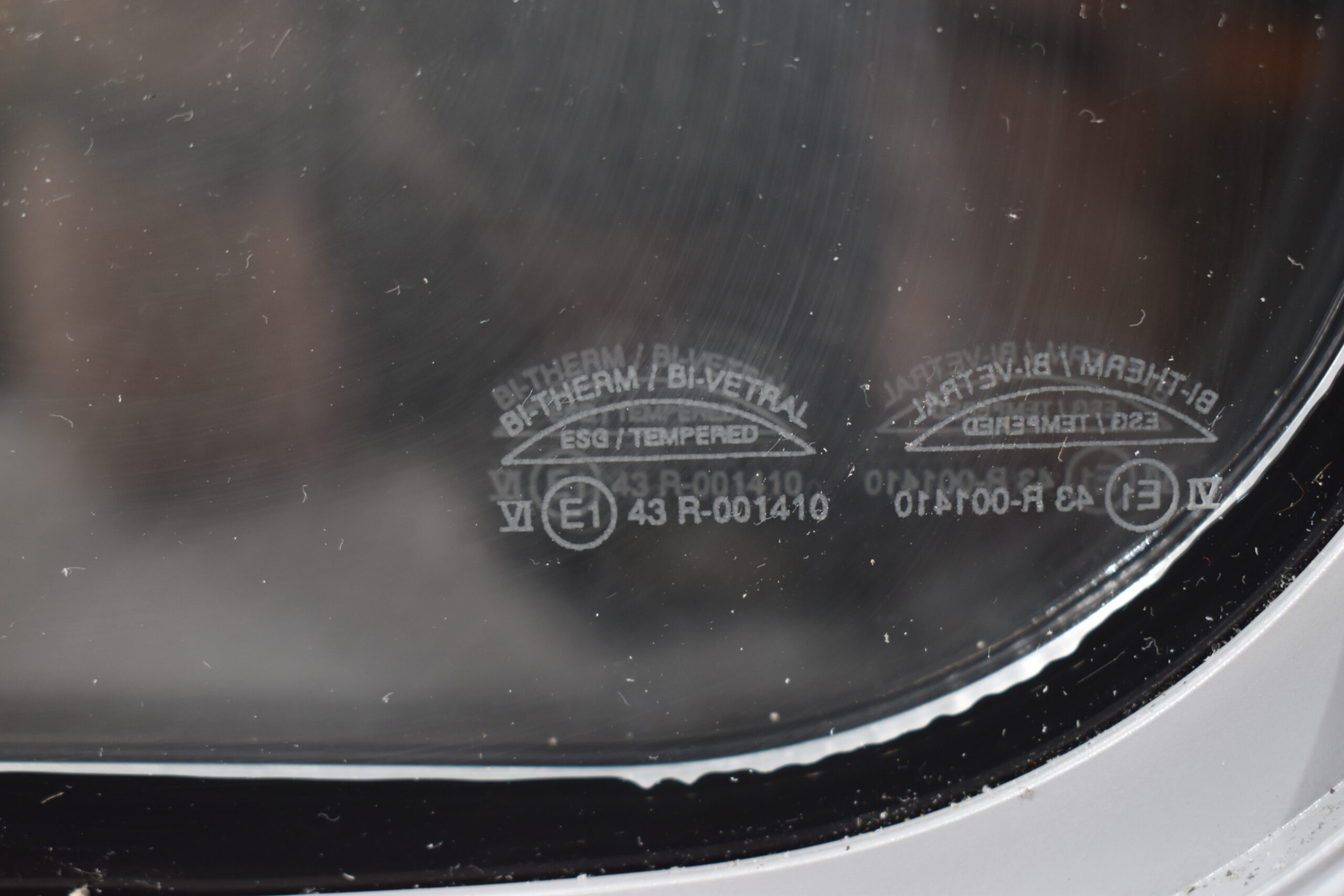 Niesmann und Bischoff Mekuwa Echtglas Schiebefenster 800x1115mm; grau