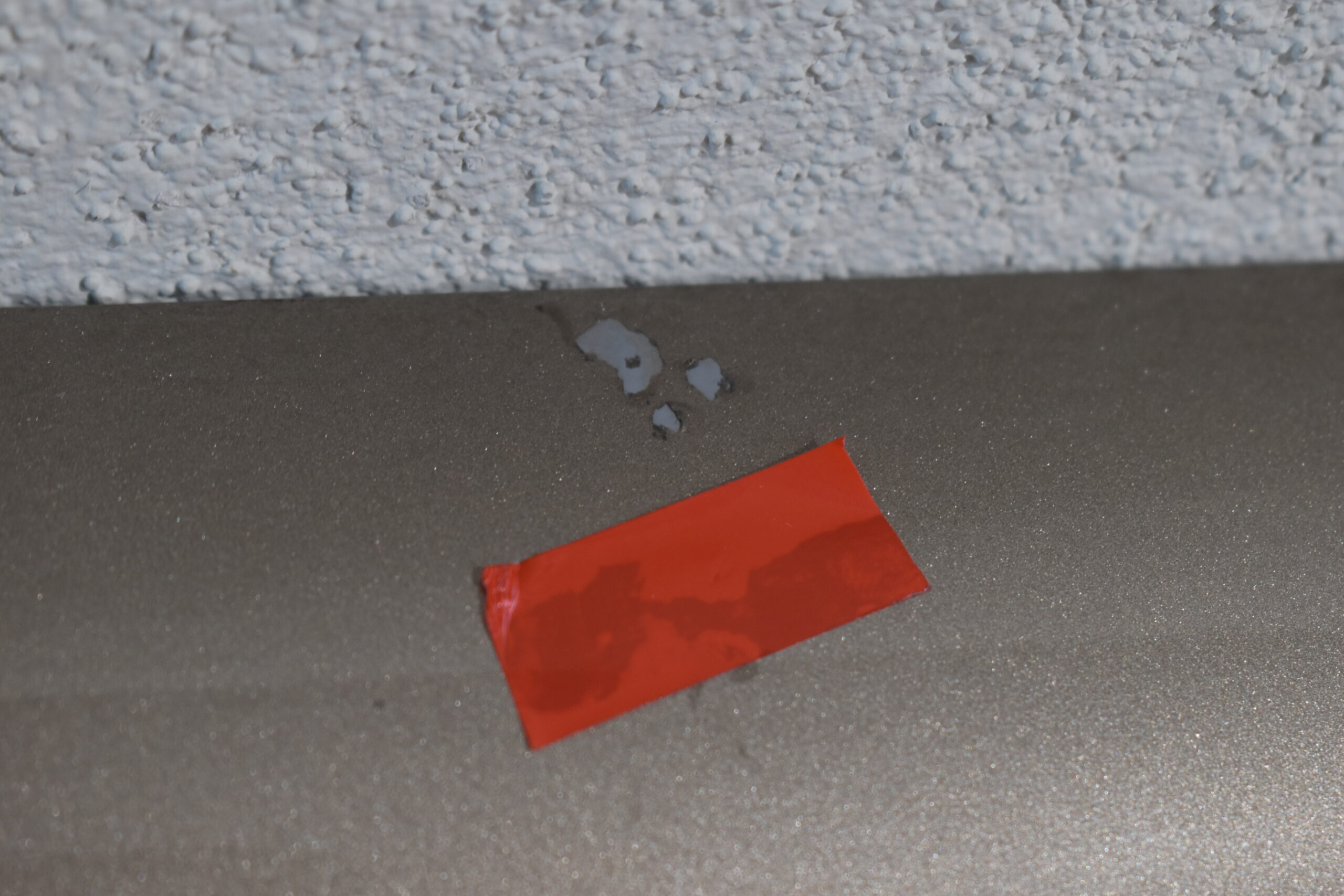 Schürzen Klappe hinten links; beige