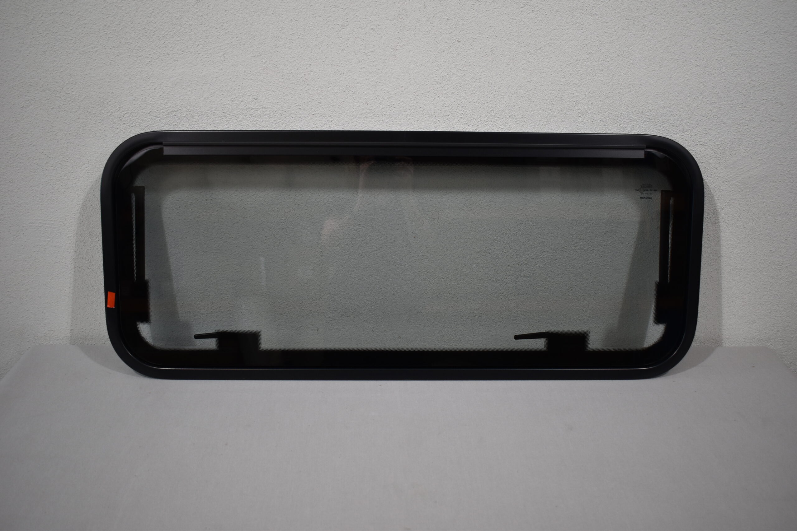 Mekuwa S7 P Echtglas Ausstellfenster mit Rahmen 1000x400