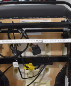 Aguti Fahrer und Beifahrersitz; schwarz/grau