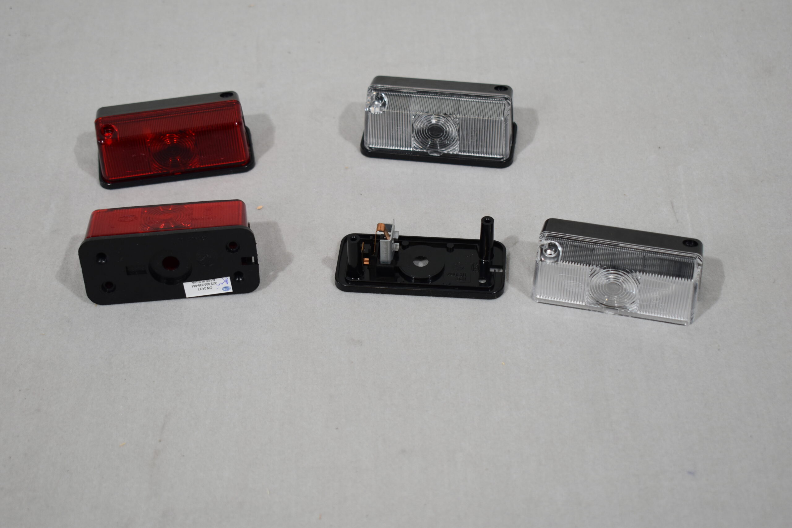 Hella Umrissleuchten - Set; Anbau T4W; weiß/rot