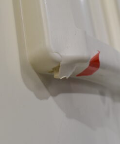 Galleno Plastica Waschtisch/Waschbecken; rechts; weiß